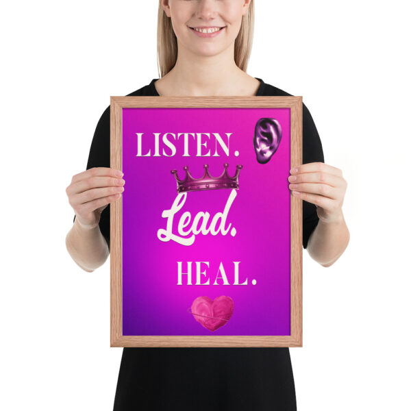 Listen Lead Heal